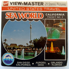 3x VIEW-MASTER 3D REEL ⭐ SEA