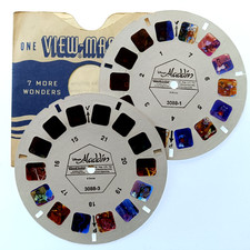 2x VIEW-MASTER 3D REEL ⭐