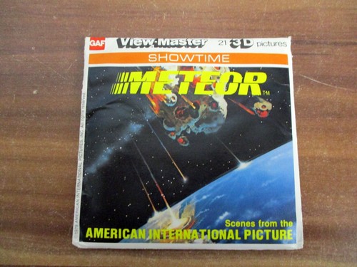 Viewmaster reels meteor - viewmaster,