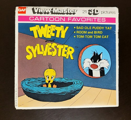 Cartoon viewmaster - 70's, cartoon🎬viewmaster