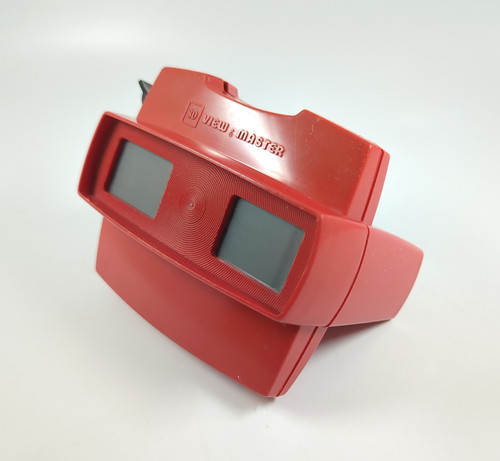 View master gebr - view-master, (rot)