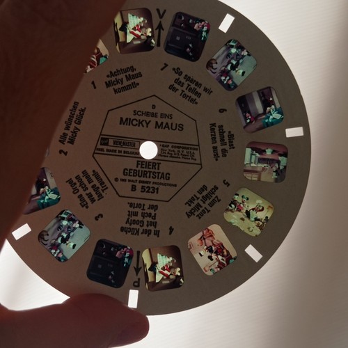 Reel viewmaster micky - viewmaster,, maus