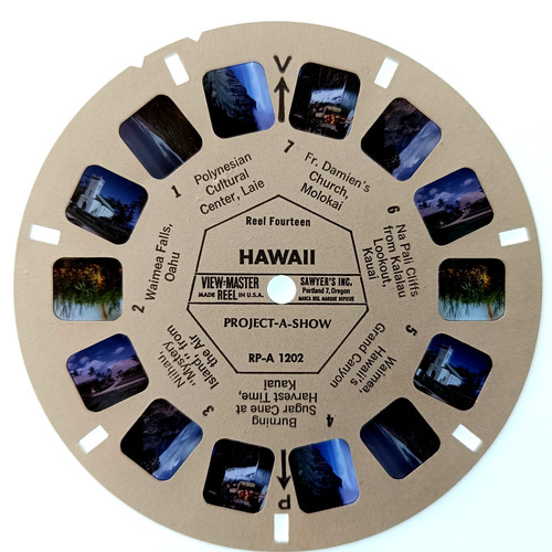 View master reel hawaii - view-master, 3d