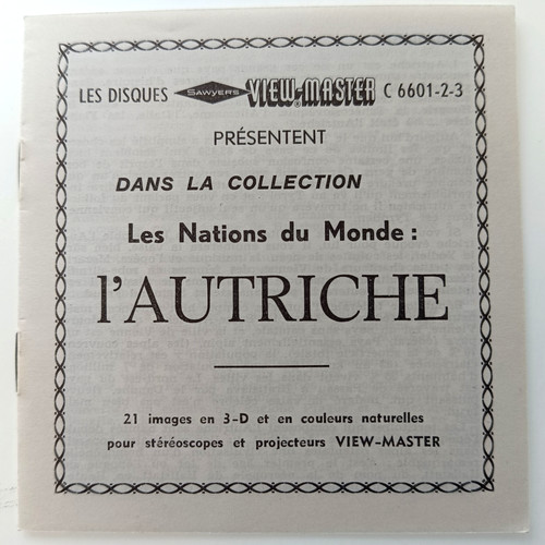 View master booklet - booklet, ⭐