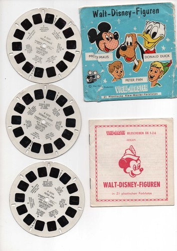 Viewmaster bildscheiben walt - 3,