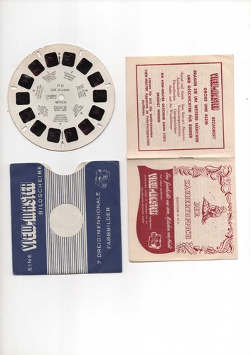 Viewmaster bildplatte der - bildplatte, "der